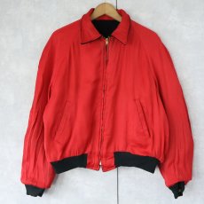 画像2: 60's サイドライン リバーシブルウール×コットンジャケット (2)