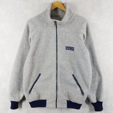 画像1: 80's Patagonia デカタグ フリースジップジャケット L (1)