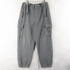 画像2: 90's Prospirit フリースカーゴパンツ L (2)