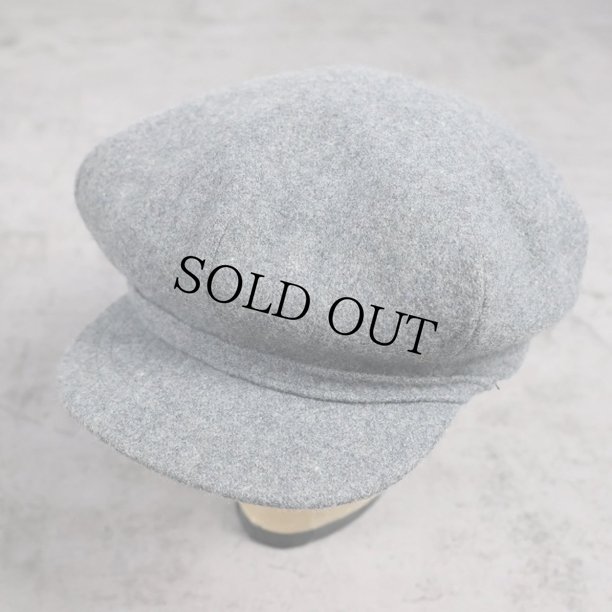 画像1: 60〜70's Stavr. Loukas 中綿入り ウールキャスケット (1)