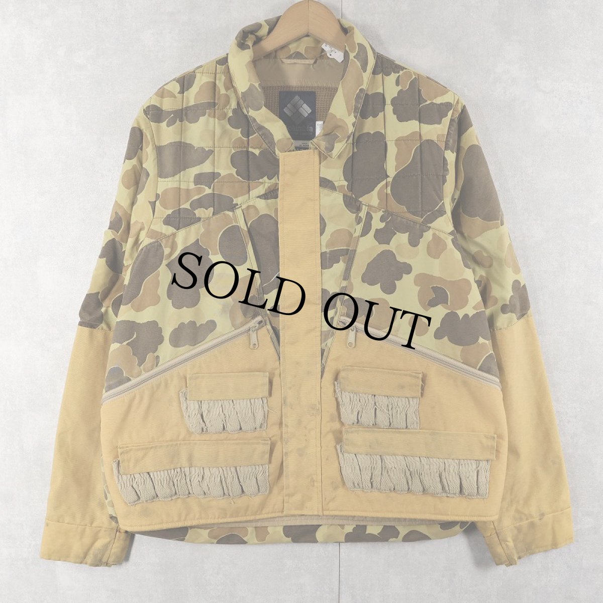 画像1: 80〜90's Columbia "ULTREX by Burlington" ダックハンターカモ柄 ハンティングジャケット M (1)