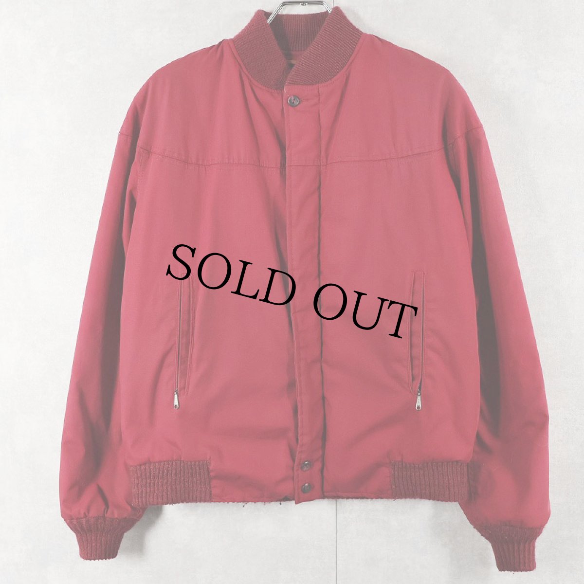 画像1: 70's Catalina キルティングライナー ダービージャケット SIZE38 (1)