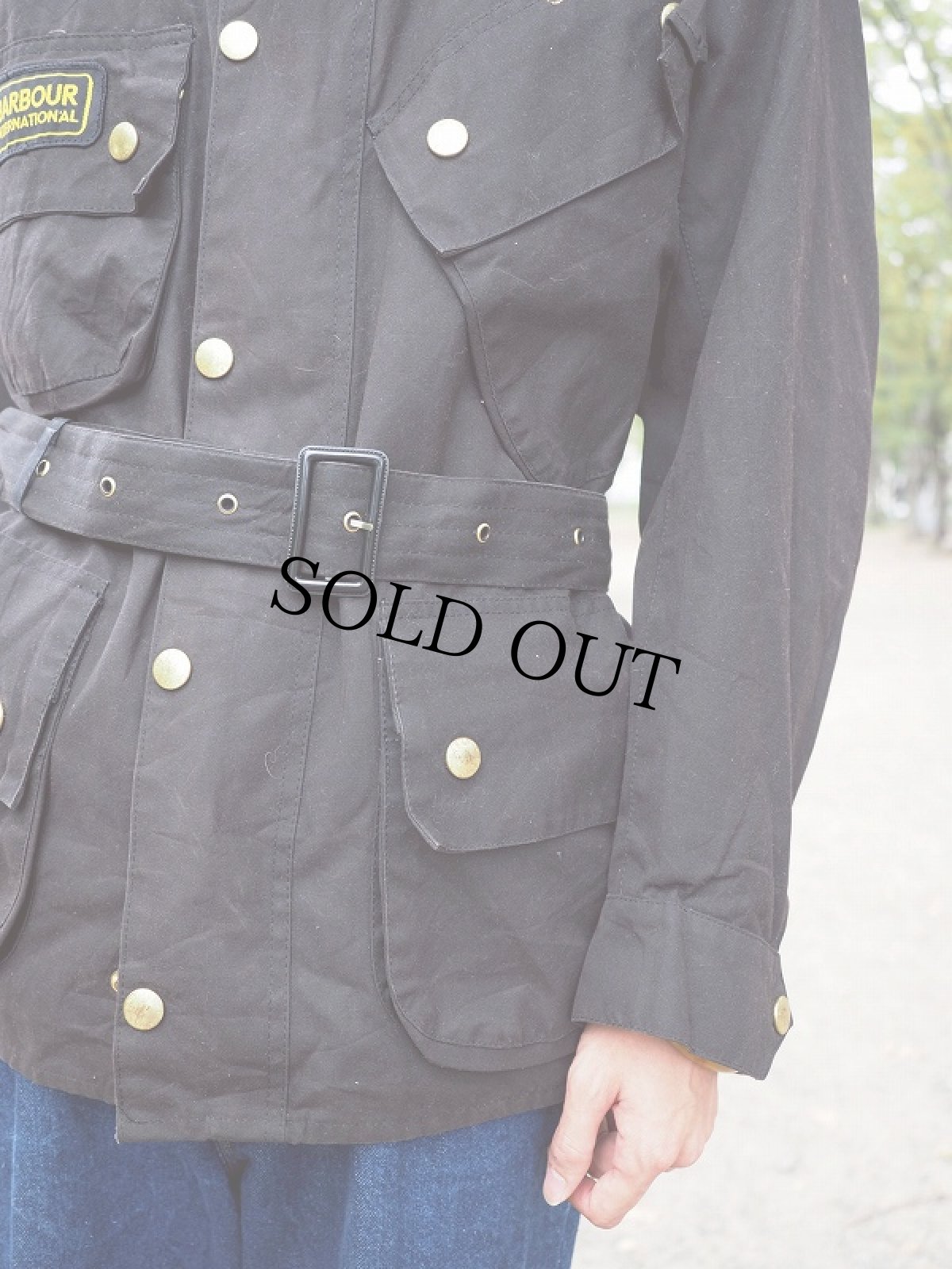 画像3: Barbour ENGLAND製 "INTERNATIONAL" オイルドジャケット BLACK (3)