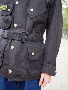 画像3: Barbour ENGLAND製 "INTERNATIONAL" オイルドジャケット BLACK (3)