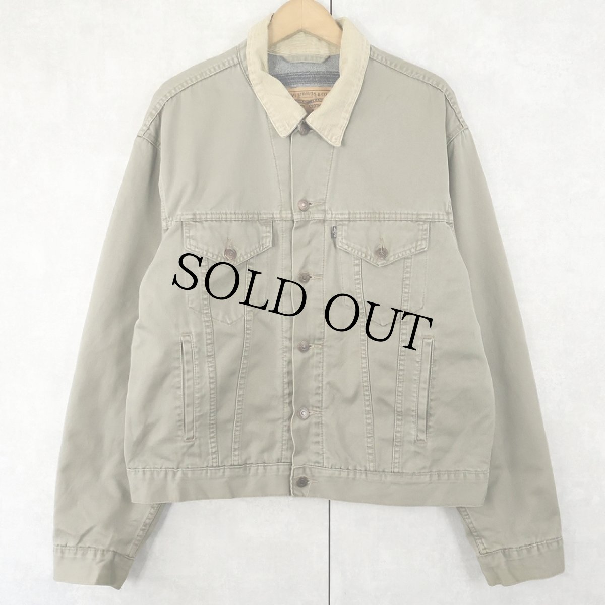 画像1: 90's Levi's 71503 ブランケットライナー コットンジャケット L (1)