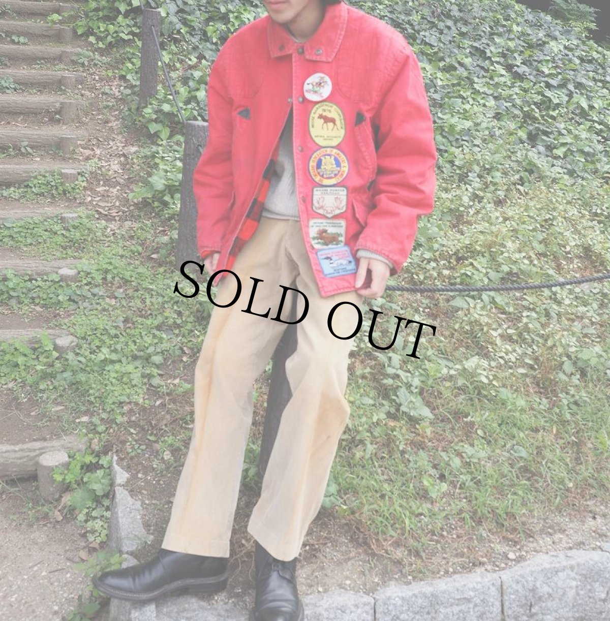 画像3: 70's Hydro Duck CANADA製 ワッペン＆ショルダーパッチ付き リバーシブル コットン×ウールジャケット (3)