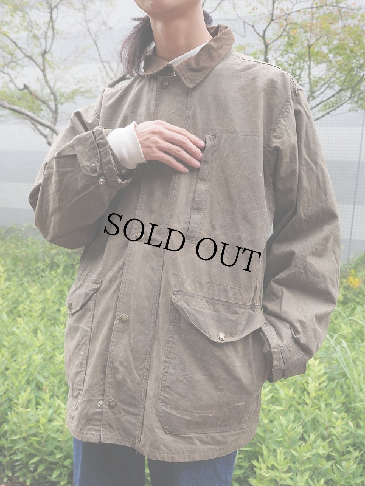 画像1: 60〜70's C.C.FILSON CO. USA製 オイルドジャケット XL (1)