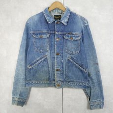 画像1: 70's Wrangler 124MJ USA製 デニムジャケット SIZE40 (1)