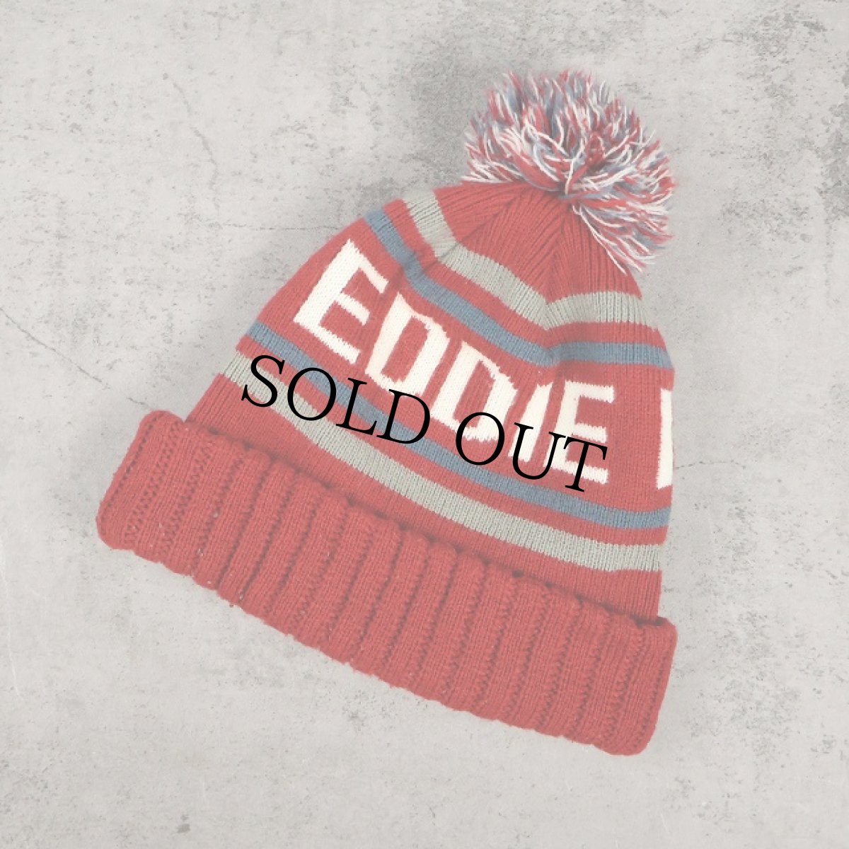 画像1: Eddie Bauer ポンポン付き アクリルニットキャップ ONESIZE (1)