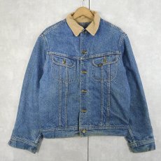 画像1: 80's Lee "STORM RIDER" ブランケットライナー デニムジャケット SIZE38 (1)