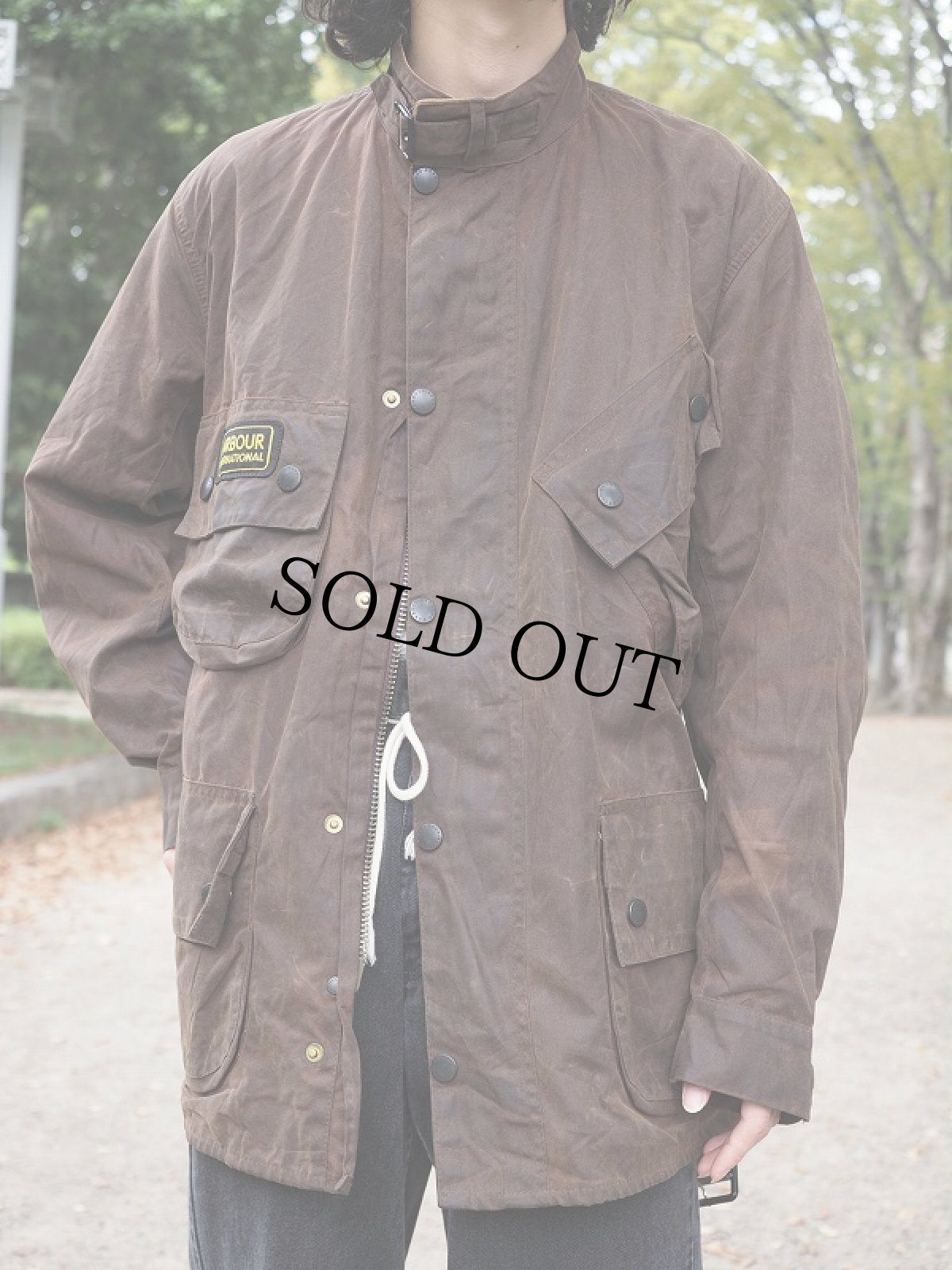 画像1: Barbour ENGLAND製 "INTERNATIONAL" オイルドジャケット (1)