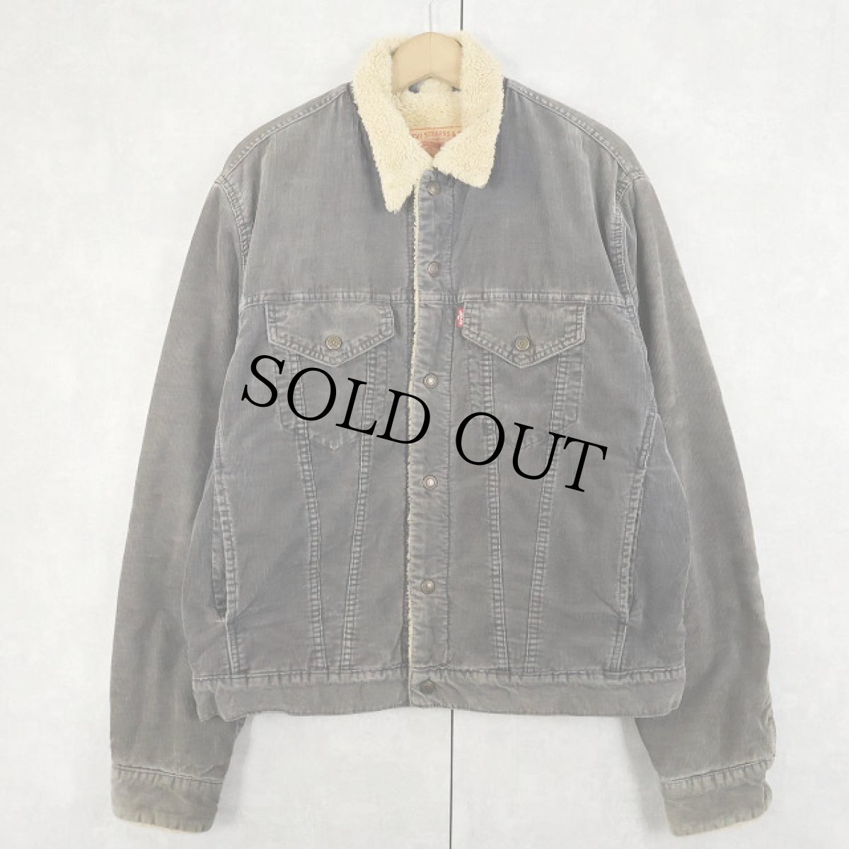 画像1: Levi's コーデュロイボアジャケット XL (1)