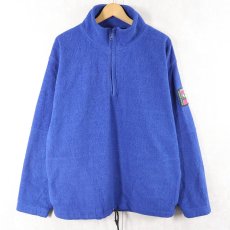 画像1: 90's GAP "ALPINE SERIES" ワッペン付き ハーフジップフリースジャケット M (1)