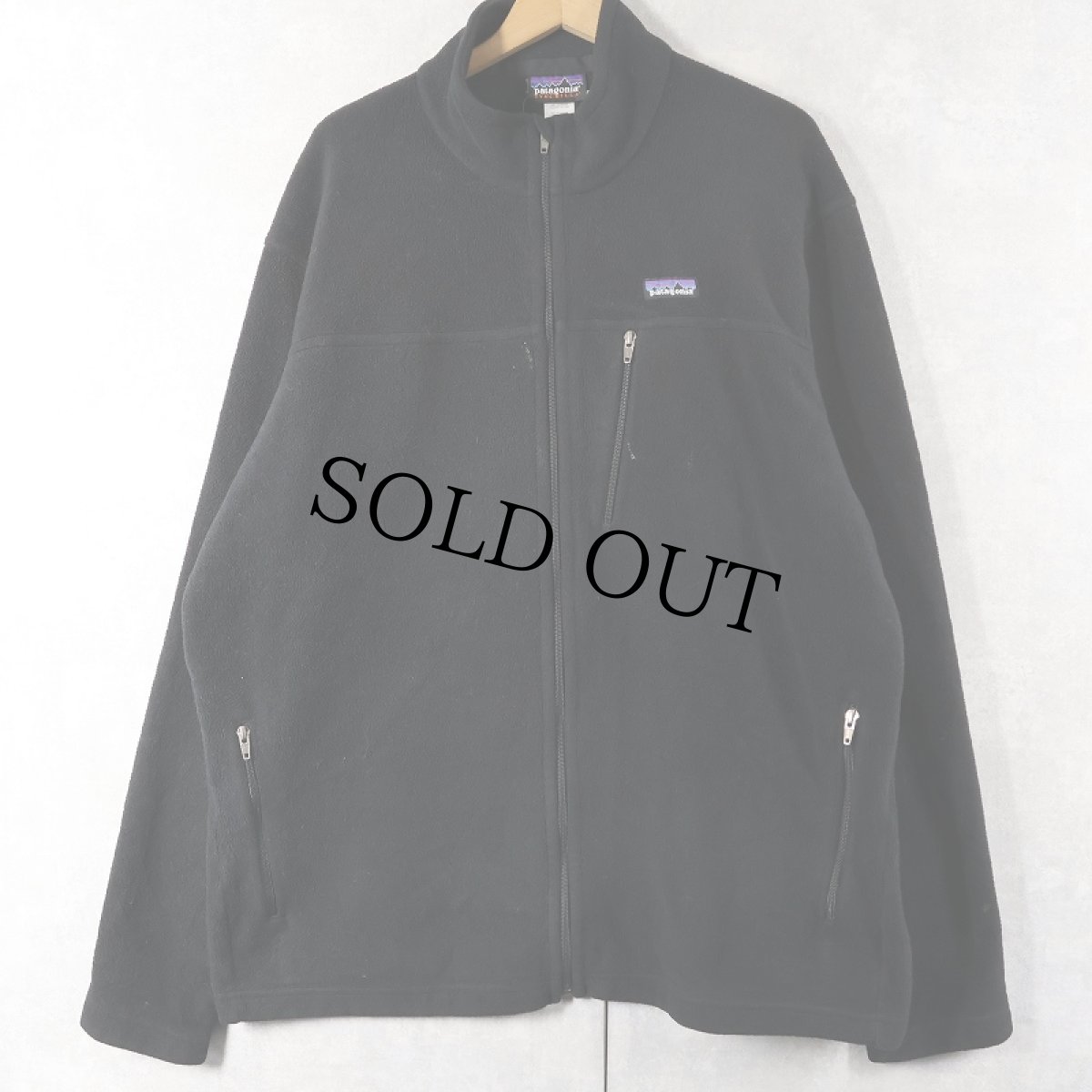 画像1: 2012AW Patagonia シンチラフリースジャケット BLACK XXL (1)