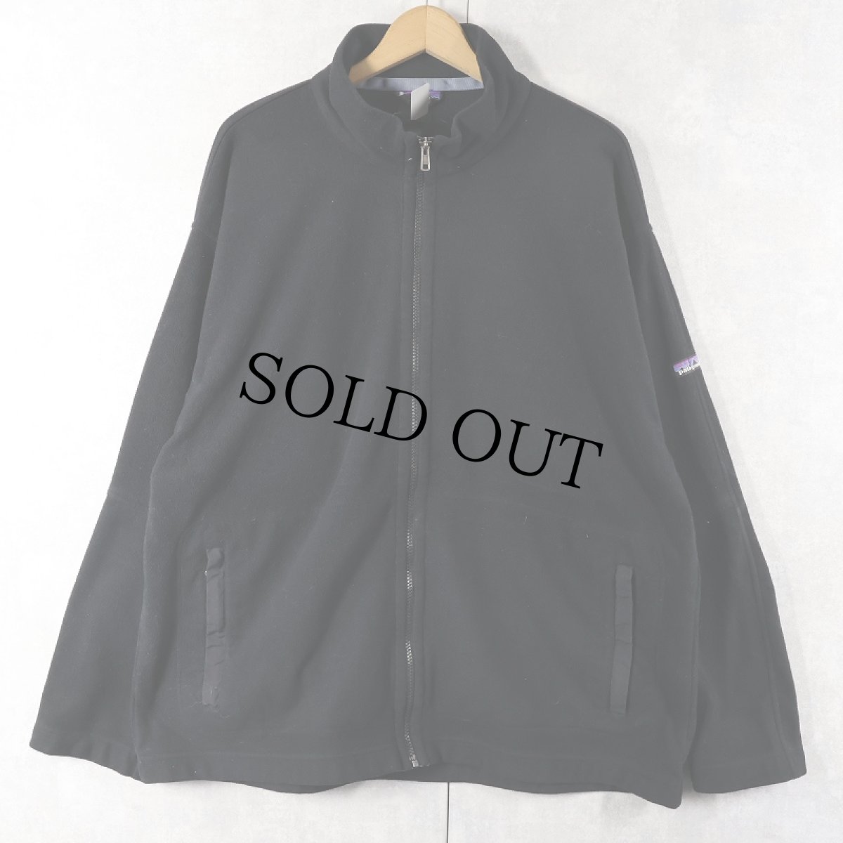 画像1: 2000's Patagonia マイクロシンチラフリースジャケット BLACK XL (1)