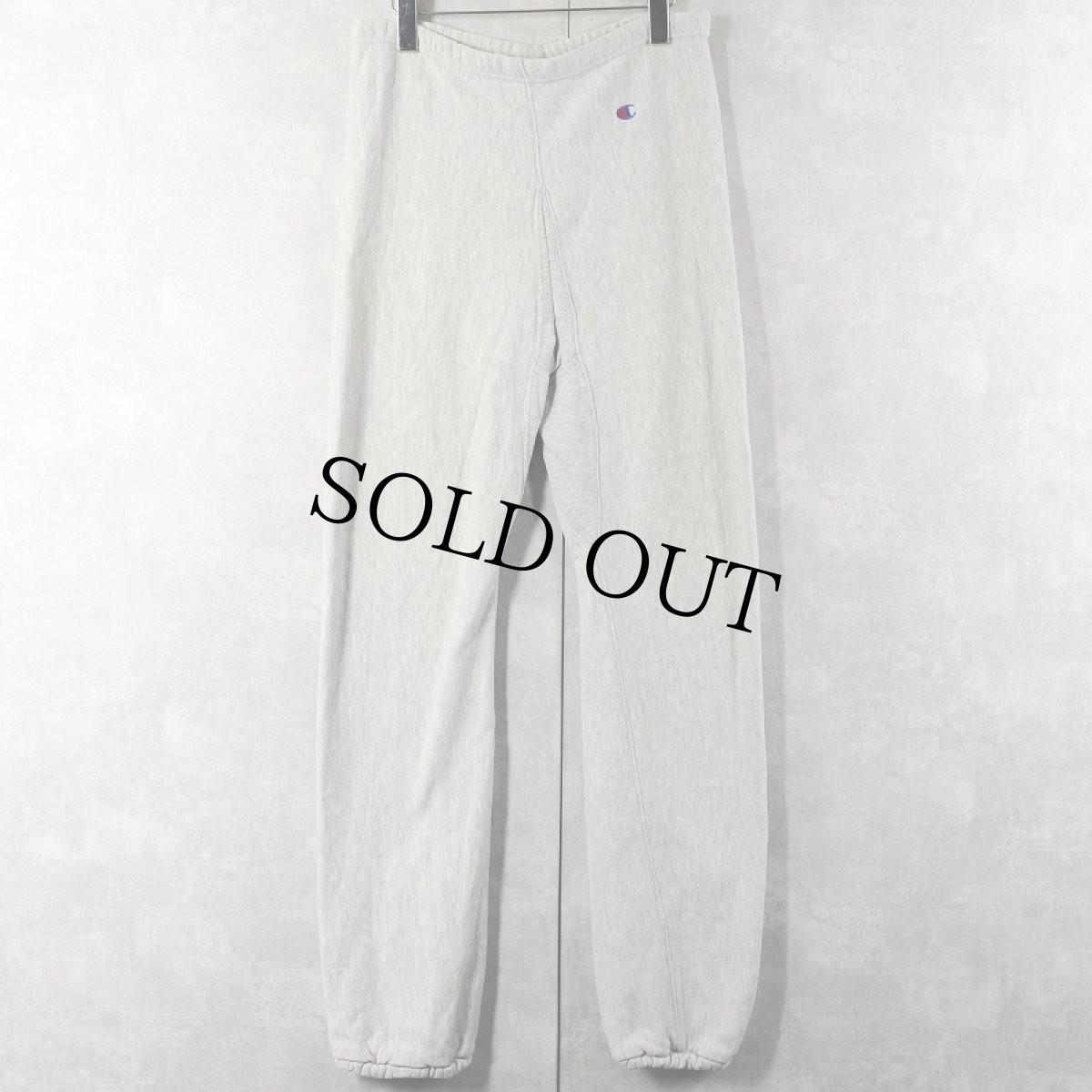 画像1: 80's Champion REVERSE WEAVE USA製 目付き スウェットパンツ M (1)