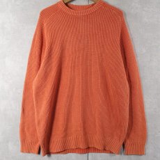画像1: L.L.Bean コットンニットセーター M (1)