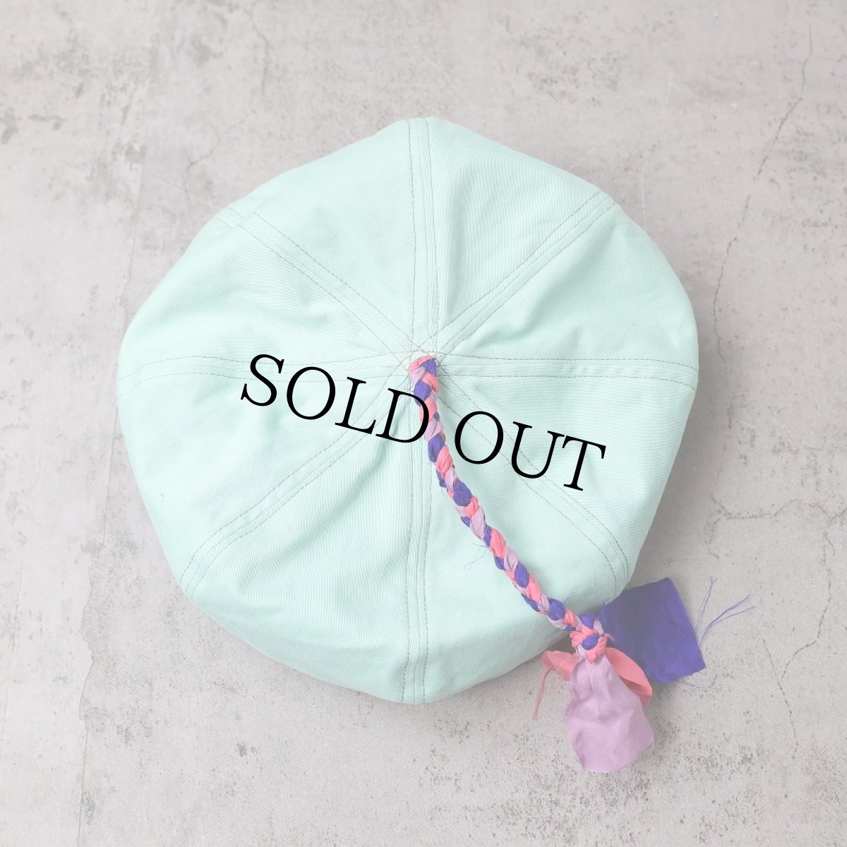 画像2: little original "over dye chino beret silk tassel" Remake beret (2)