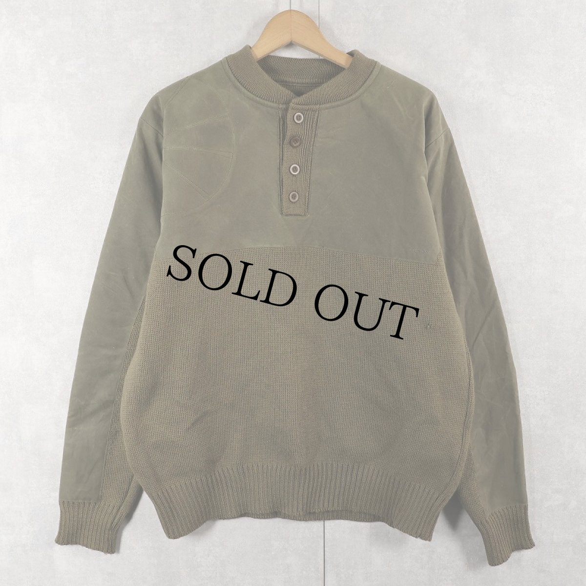 画像1: 2000's FILSON USA製 GUIDE SWEATER M (1)