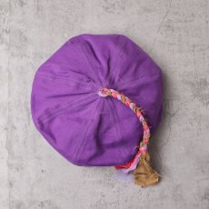 画像2: little original "over dye chino beret silk tassel" Remake beret (2)