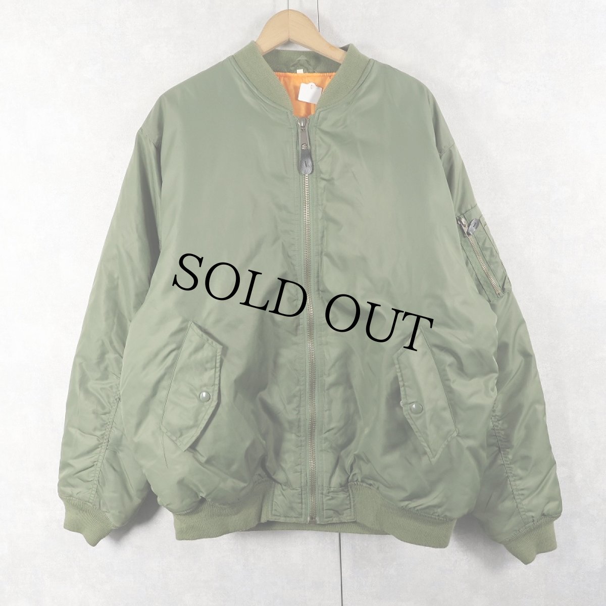 画像1: 民間品 MA-1 TYPE フライトジャケット  (1)