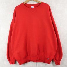 画像1: 90's RUSSELL ATHLETIC USA製 前V 無地スウェット XXL (1)