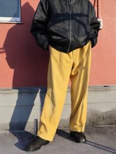 画像1: Buoni 1タック コーデュロイパンツ W35 (1)