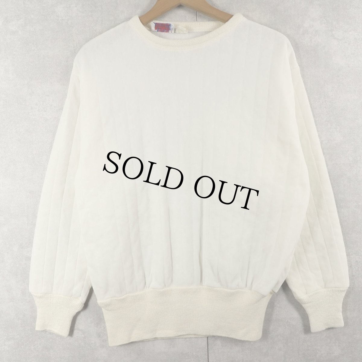 画像1: 80's Chiller Killer by SAFTBAK キルティングプルオーバー L (1)