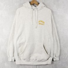 画像2: JANSPORT REVERSE WEAVE TYPE "ROWAN UNIVERSITY" プリントスウェットフーディー L  (2)