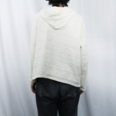 画像5: LA COTONNIERE 柄織 コットンジップパーカー size3 (5)