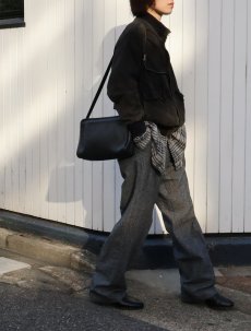 画像3: 50〜60's 針刺しシンチバック ネップ混 ツイードスラックス W30 (3)