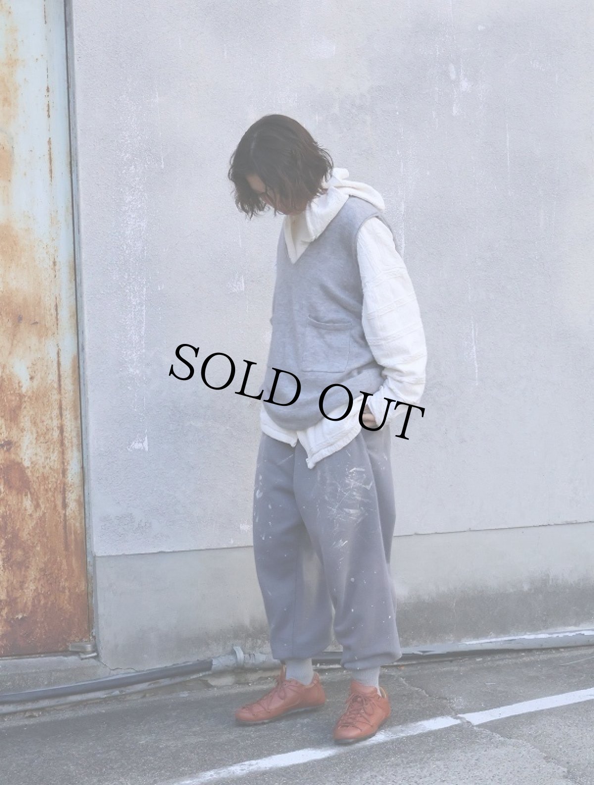 画像3: LA COTONNIERE 柄織 コットンジップパーカー size3 (3)