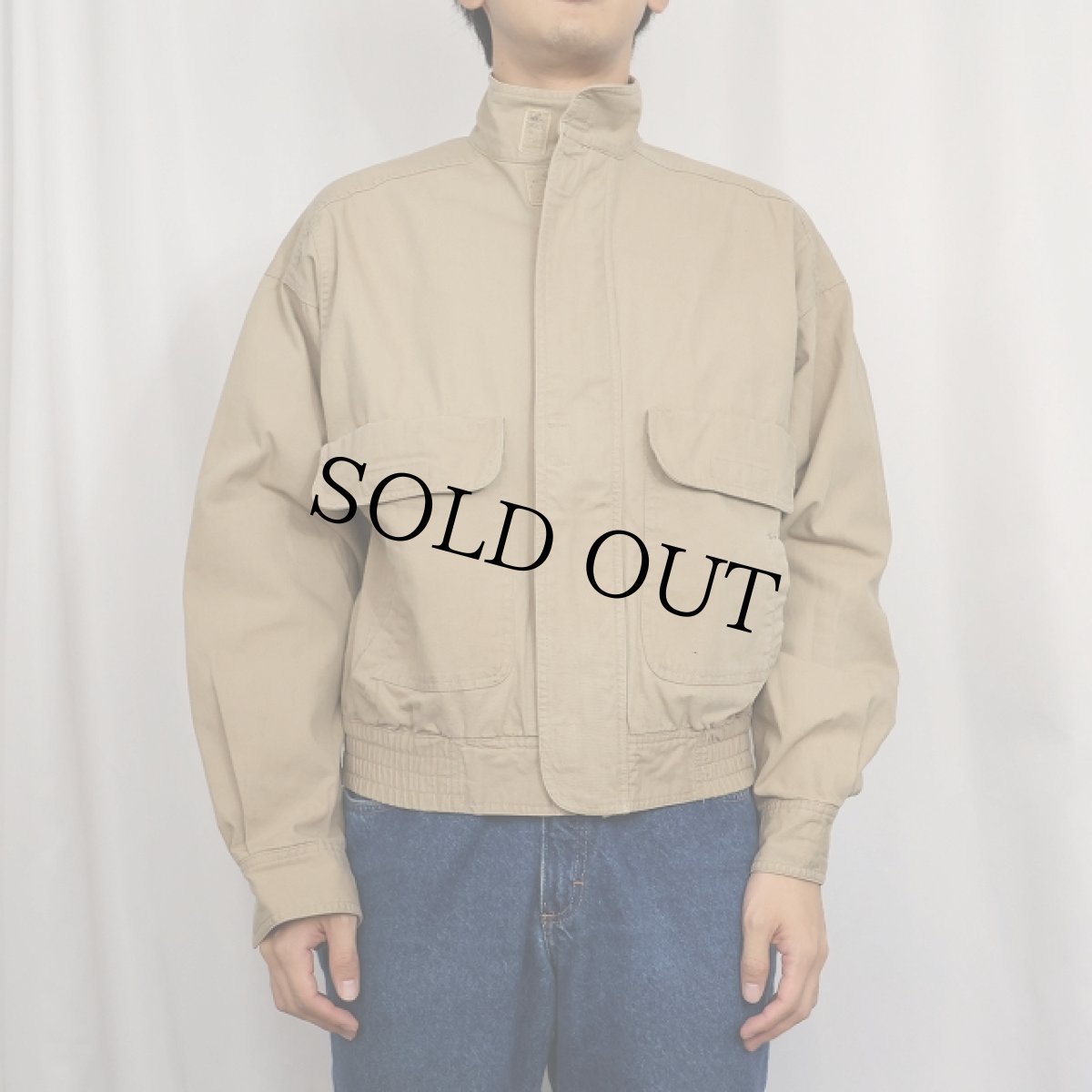 画像2: 70〜80's MIGHTY-MAC コットンジップジャケット (2)