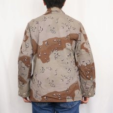 画像3: 90's U.S.ARMY チョコチップカモ BDUジャケット SMALL-SHORT (3)