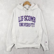 画像1: Champion REVERSE WEAVE "LIPSCOMB UNIVERSITY " プリントスウェットフーディー S (1)