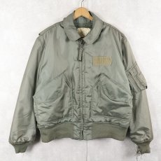 画像1: 80's U.S.AIR FORCE CWU-45/P フライトジャケット LARGE (1)
