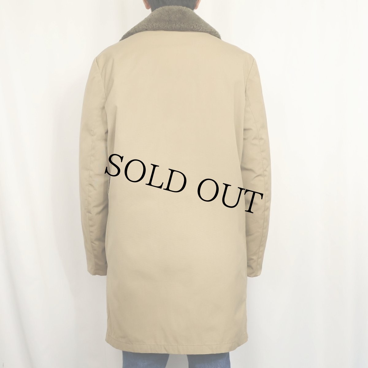 画像3: 70's L.L.Bean 筆記体タグ USA製 襟ボア グースダウンコート SIZE42 (3)