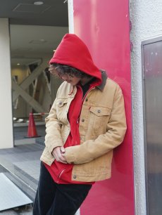 画像1: Levi's 72890 チェック柄ライナー コットンキャンバスジャケット M (1)