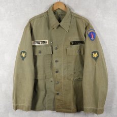 画像1: 40's U.S.ARMY 13スター M-43 HBTジャケット 38R (1)