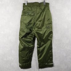 画像2: 60's U.S.NAVY A-1 Extreme Cold Weather Impermeable デッキパンツ SMALL (2)