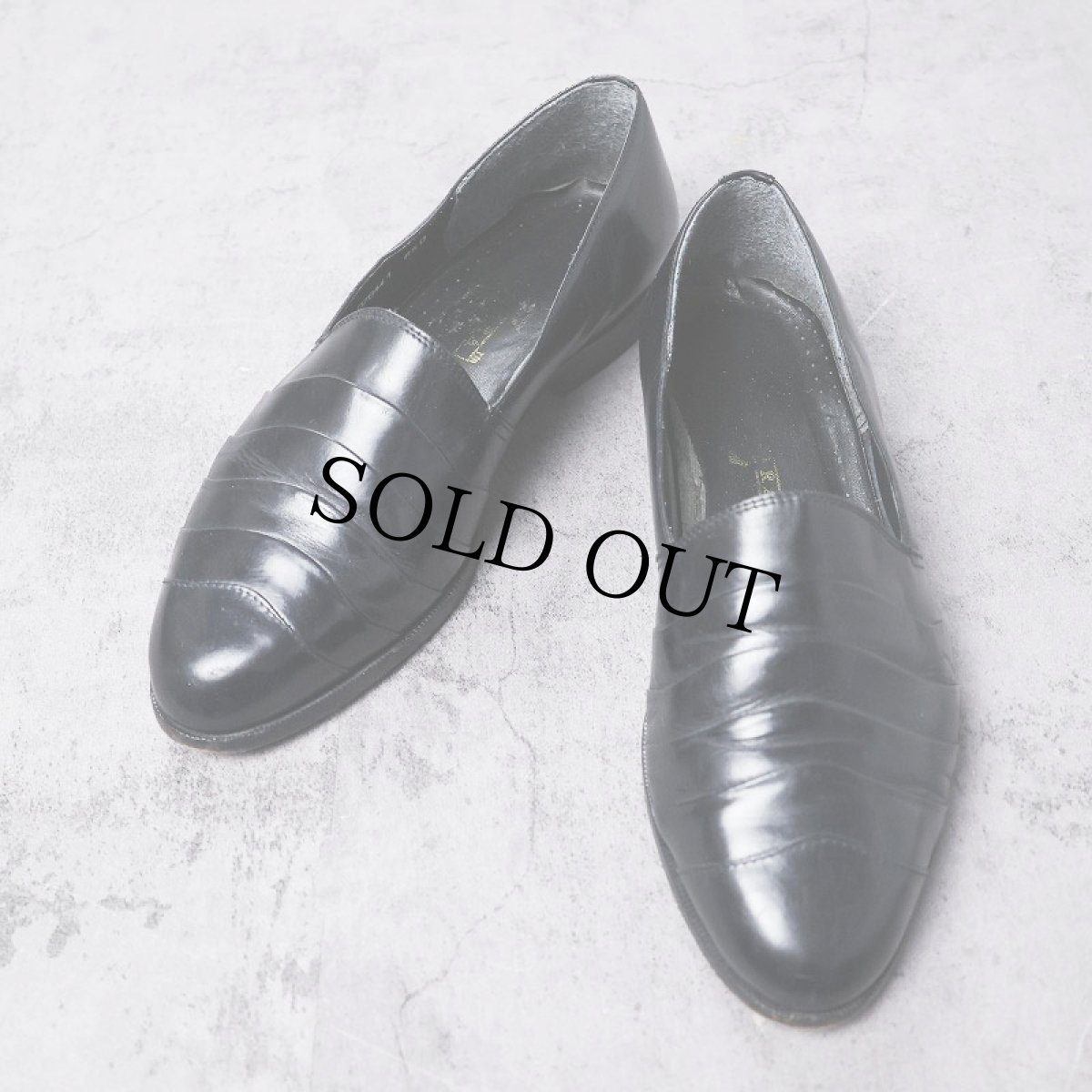 画像1: デザイン レザーローファー 26cm (1)