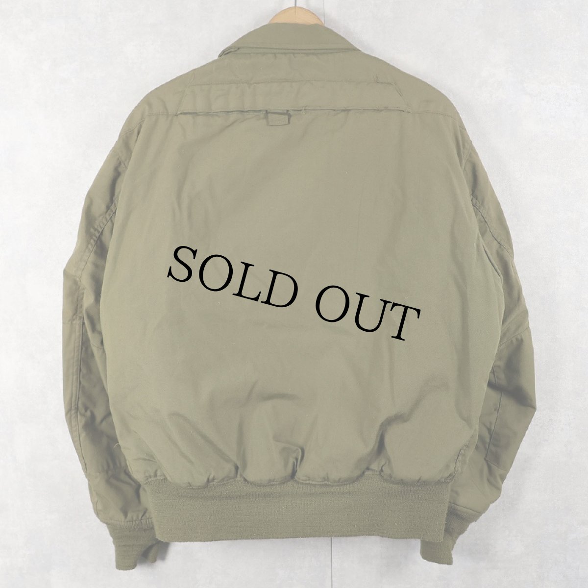 画像2: 80's U.S.ARMY CVC タンカースジャケット ノーメックス LARGE-REGULAR (2)