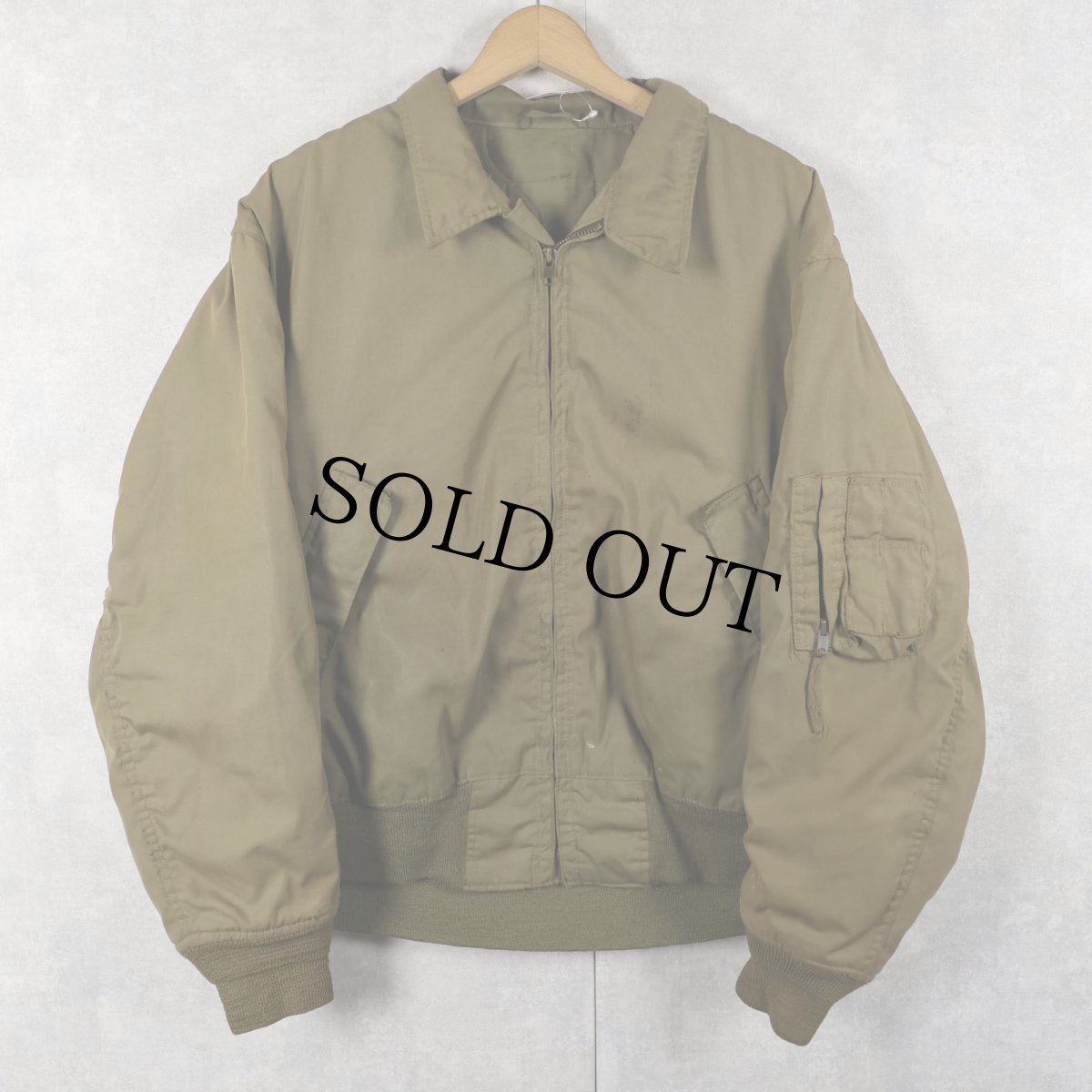 画像1: 80〜90's U.S.ARMY CVC タンカースジャケット ノーメックス  (1)