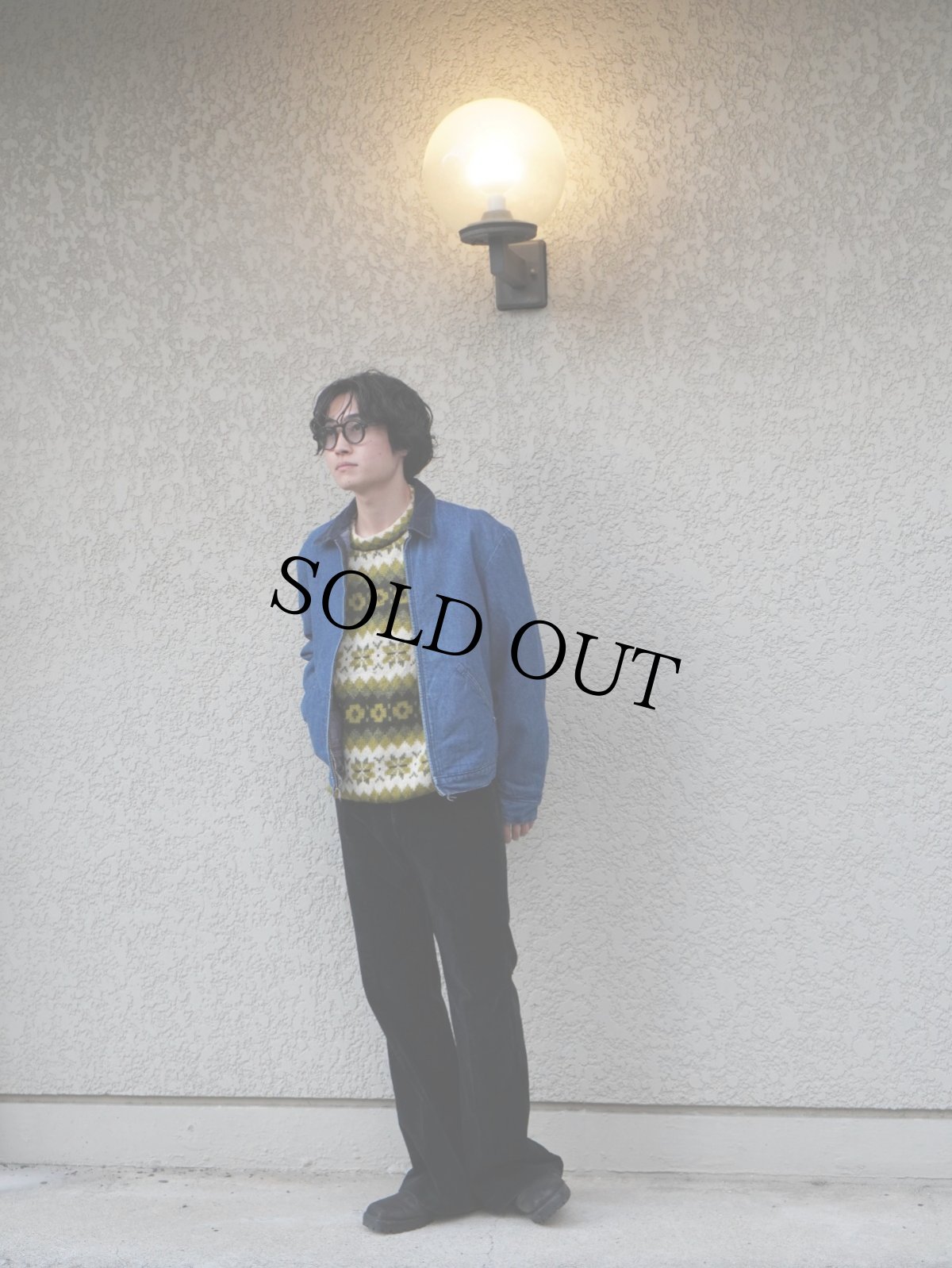 画像2: 70〜80's BIG BEN USA製 ブランケットライナー デニムジャケット SIZE38 (2)