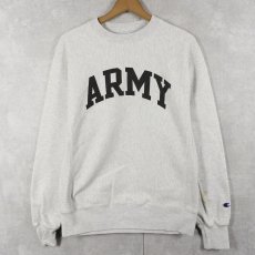 画像1: Champion REVERSE WEAVE "ARMY" プリントスウェット S (1)