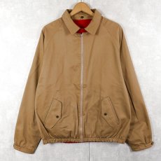 画像1: 80's〜 Competitive Edge Neiman Marcus チンスト付き コットン リバーシブルジップジャケット L (1)