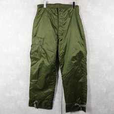 画像1: 60's U.S.NAVY A-1 Extreme Cold Weather Impermeable デッキパンツ SMALL (1)