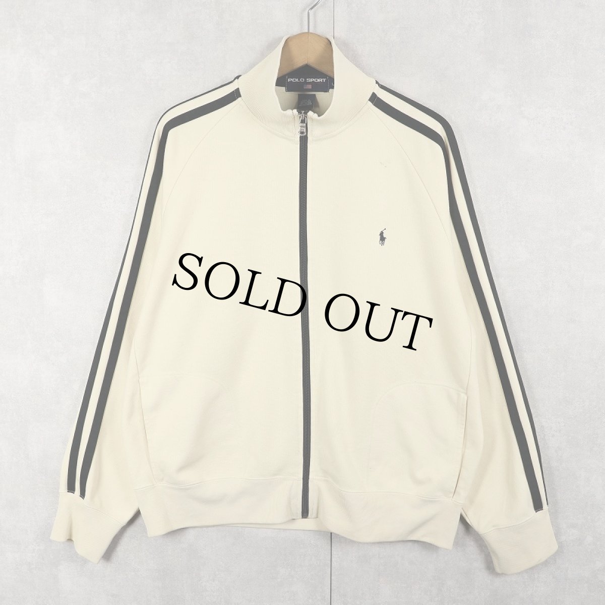 画像1: 90's POLO SPORT Ralph Lauren ロゴ刺繍 トラックジャケット L (1)