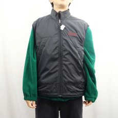 画像3: 90's POLO SPORT Ralph Lauren 裏フリース リバーシブル ソフトシェルベスト BLACK XL (3)