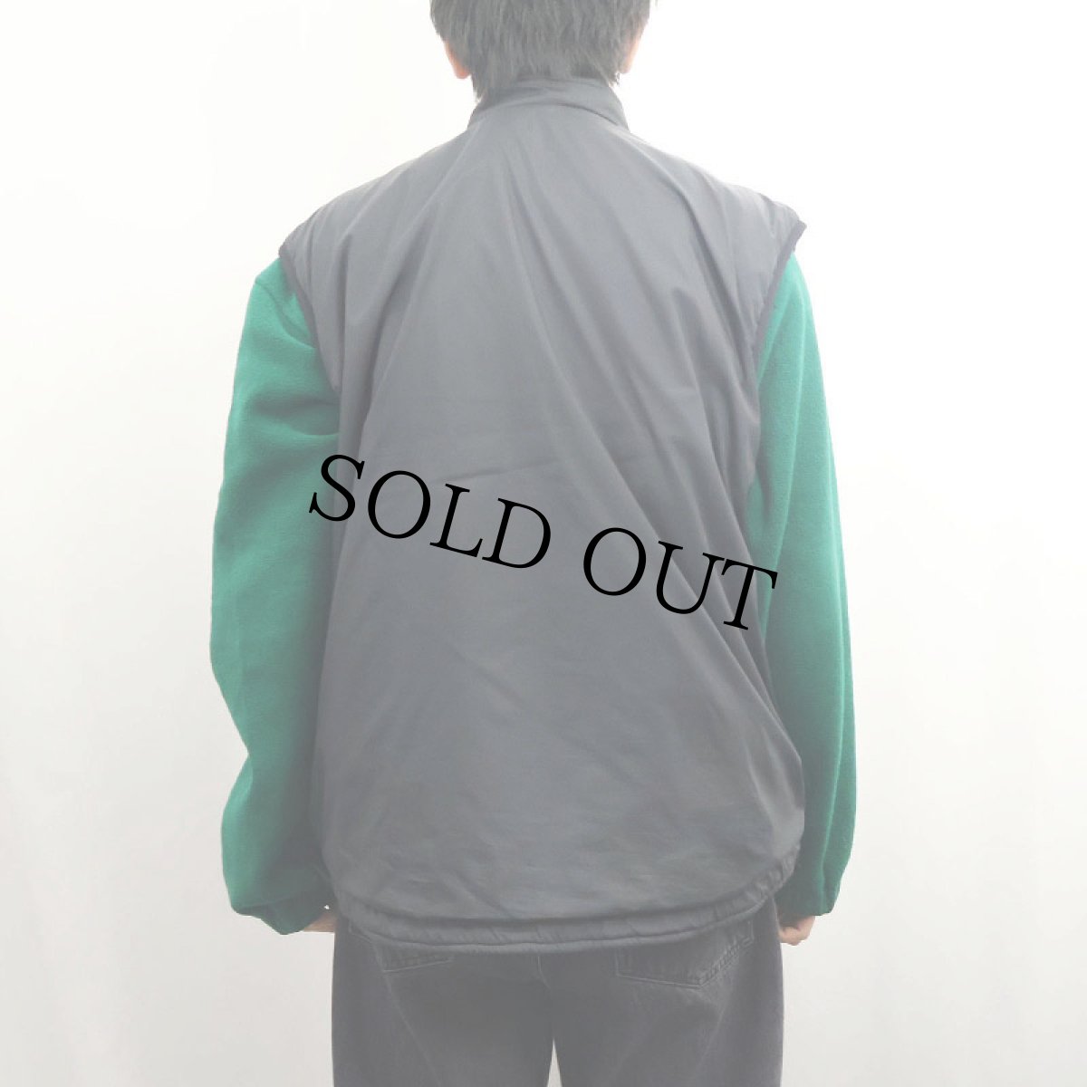 画像4: 90's POLO SPORT Ralph Lauren 裏フリース リバーシブル ソフトシェルベスト BLACK XL (4)